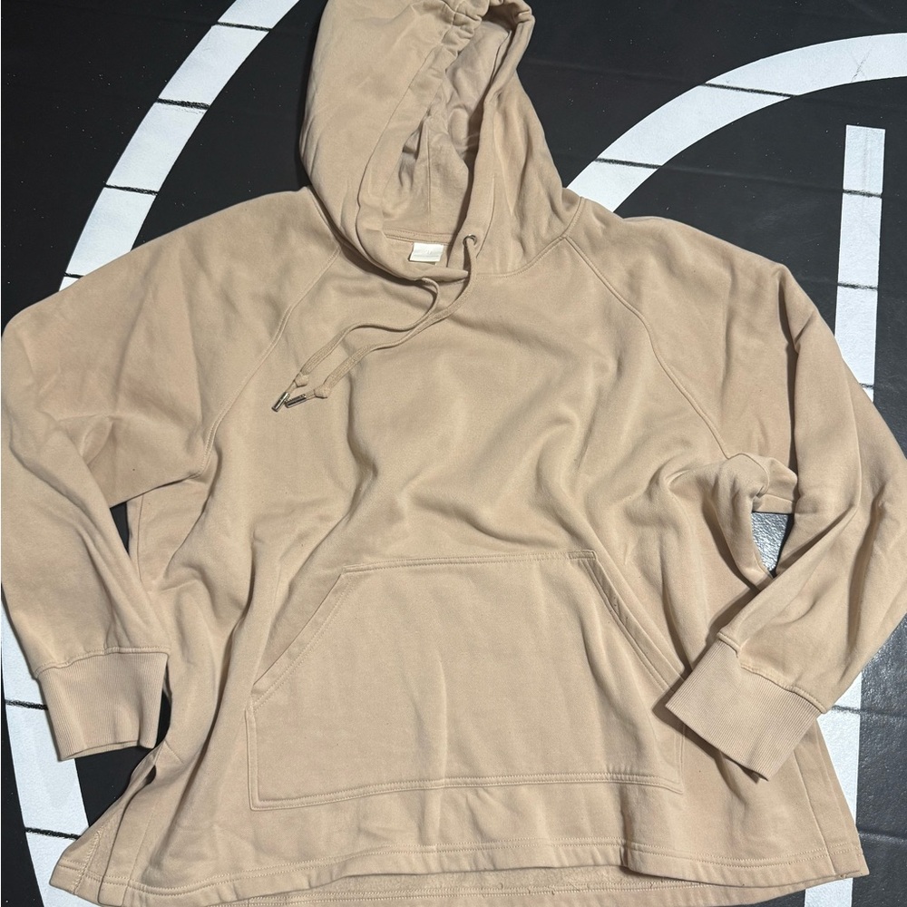 Tan Hooded Sweatshirt